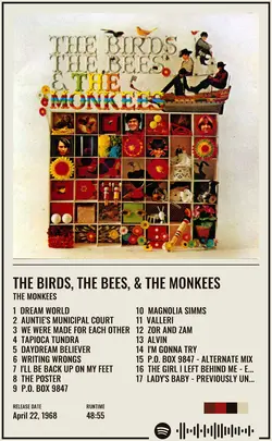 The Monkees - The Birds The Bees  The Monkees.jpg